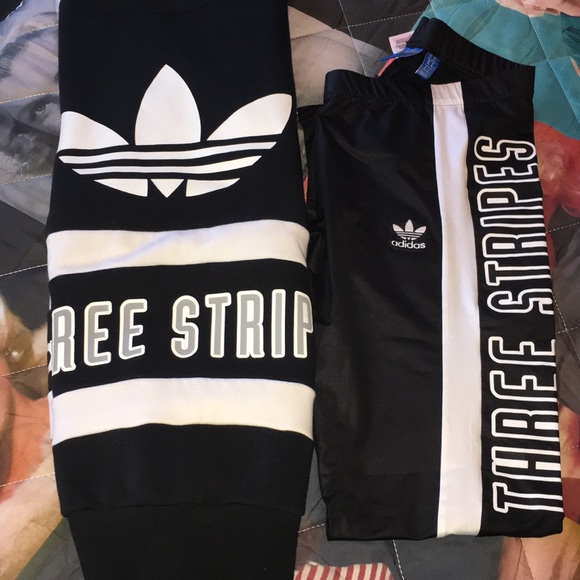 adidas Other - Adidas three stripe outfit